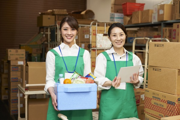 女性活躍中♪食品などの宅配商品のピッキング!