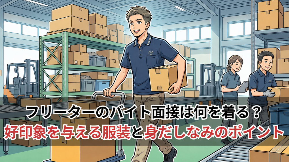 フリーターのバイト面接は何を着る？好印象を与える服装と身だしなみのポイント