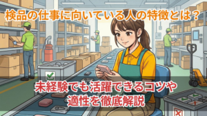 検品の仕事に向いている人の特徴とは？未経験でも活躍できるコツや適性を徹底解説